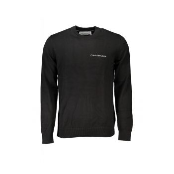 Pulover barbati - cu imprimeu cu logo - Regular fit -  Negru -