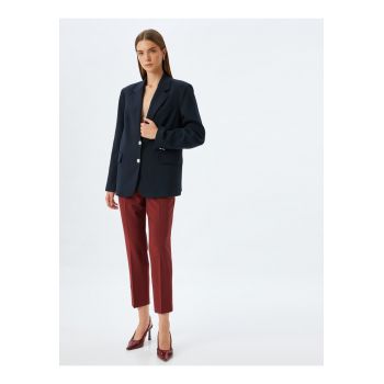 Pantaloni uni tigareta