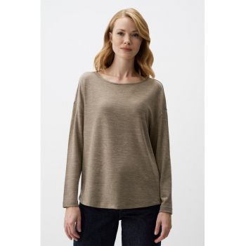 Bluza cu decolteu rotund