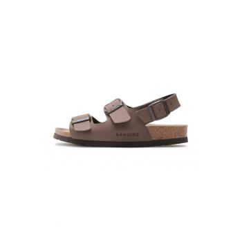 Sandale dama -  850600 - Piele ecologica - Maro