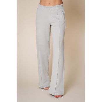 Pantaloni drepti cu talie elastica Mella