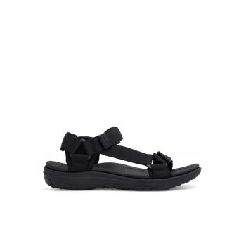 Sandale barbati -  Textil - Negru