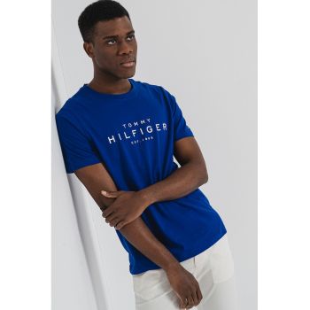 Tricou de bumbac cu imprimeu logo