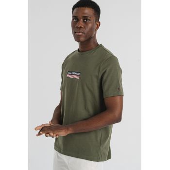 Tricou de bumbac cu imprimeu logo