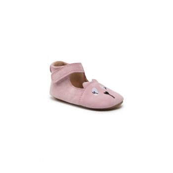 Balerini fete -  Piele naturala/Velur