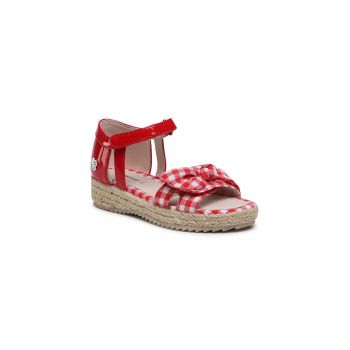 Espadrile fete -  208243353 - Piele ecologica - Rosu ieftini