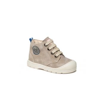 Ghete baieti -  302087518 - Gri - Piele naturala/Piele intoarsa