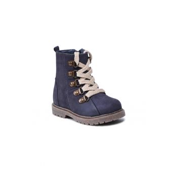 Ghete fete -  5904248171742 - Albastru - Piele naturala/Piele nabuc -