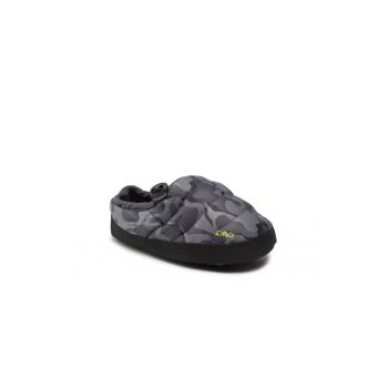 Papuci de casa fete -  Textil - Negru