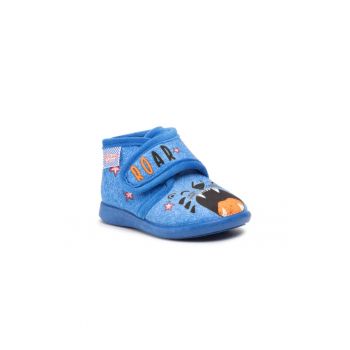Papuci de casa pentru baieti -  300813430 - Textil - Albastru