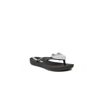 Papuci fete -  Textil - Negru
