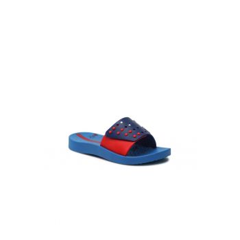 Papuci flip-flop baieti -  Textil - Albastru marin