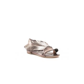 Sandale dama -  302164226 - Auriu - Piele naturala -