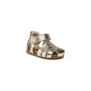 Sandale Fete -  208158787 - Piele naturala - Auriu -