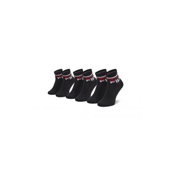 Set 3 perechi de sosete copii -  208841153 - Negru - Textil