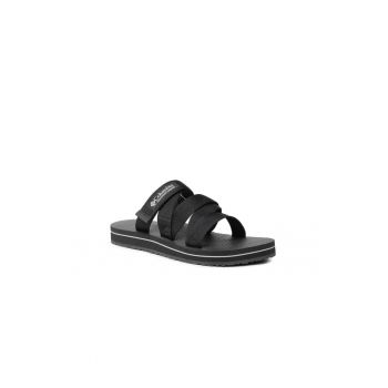 Papuci flip-flop fete -  Textil - Negru