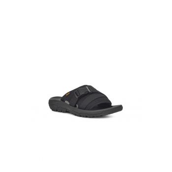 Papuci flip-flop fete -  Textil - Negru