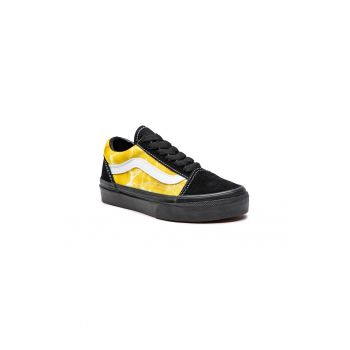 Tenisi baieti -  301040576 - Piele naturala - Negru