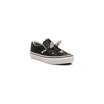 Tenisi Baieti - Fete -  302249497 - Piele ecologica - Negru