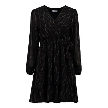 Rochie cu model si decolteu in V