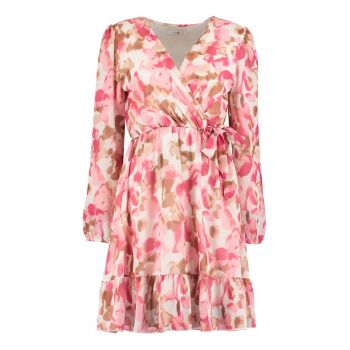 Rochie cu model si decolteu in V