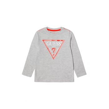 Bluza de bumbac organic cu imprimeu logo
