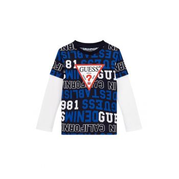 Bluza din bumbac cu logo
