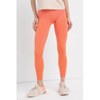 Colanti crop cu talie inalta pentru fitness