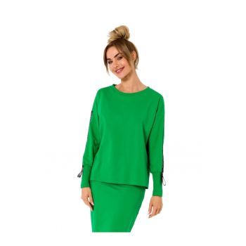 Fabricat din Emotion Pulover de damă fără glugă Tsewang M727 verde ieftin