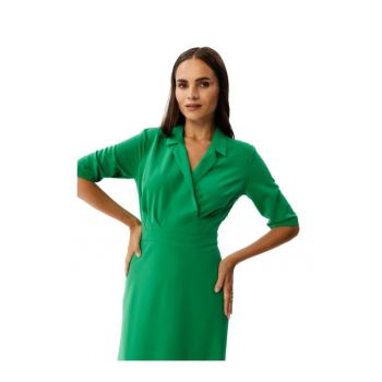 Rochie midi dama -  Bohodawc - verde deschis
