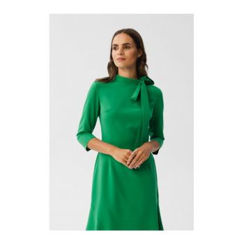 Rochie midi dama -  Gwalchakin - verde deschis