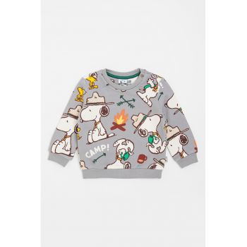 Bluza de trening din amestec de bumbac cu imprimeu