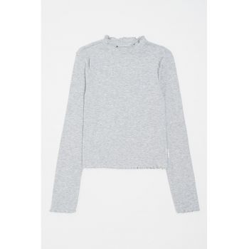 Bluza din amestec de bumbac