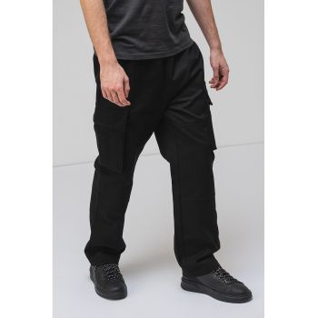 Pantaloni cargo din bumbac