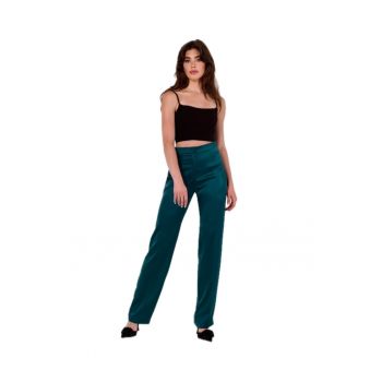 Pantaloni eleganti de dama -  Barlow - verde