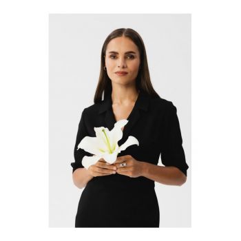 Rochie midi dama -  Bohodawc - neagra