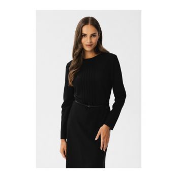Rochie midi dama -  Kerigor - neagra