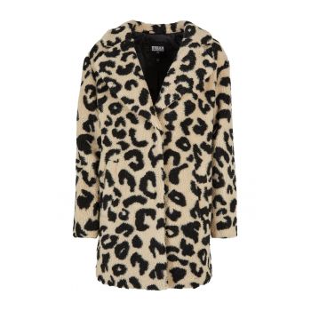 Palton cu model cu animal print