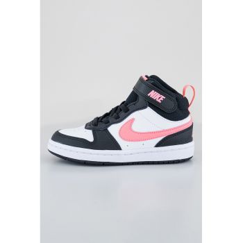 Pantofi sport mid-high cu insertii de piele Court Borough 2