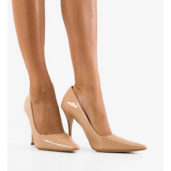 Pantofi stiletto dama Jannine Bej ieftini