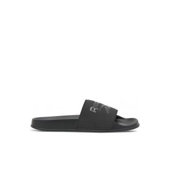Sandale barbati -  Piele ecologica - Negru
