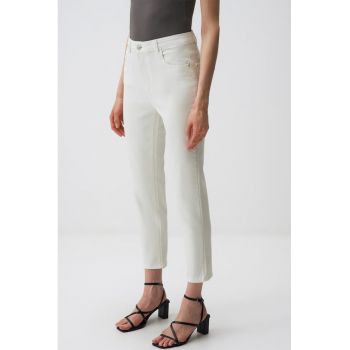 Blugi crop slim fit