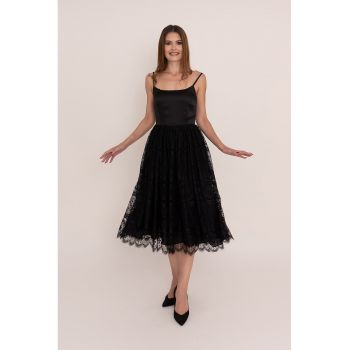 Rochie midi fara maneci Zoe