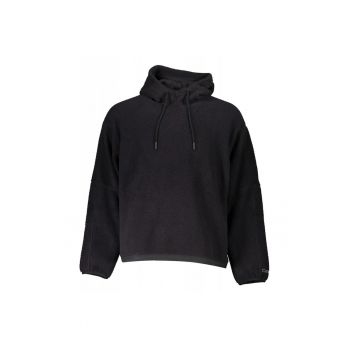 Hanorac barbati - cu logo brodat - Regular fit -  Negru