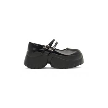 Pantofi dama -  590559 - Piele ecologica - Negru -