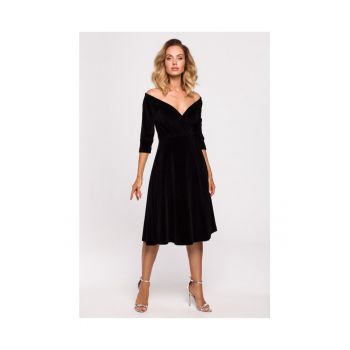 Rochie dama -  Bumbac/Poliester - Negru.3