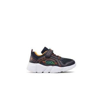 Pantofi sport copii -  302755 -Piele ecologica/Mesh - Albastru