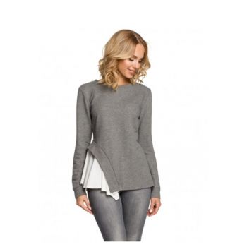 Bluza dama -  Bumbac/Poliester - Gri -