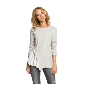 Bluza dama -  Bumbac/Poliester - Gri -