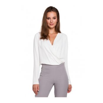Bluza dama -  Poliester/Elastan - Alb 985420